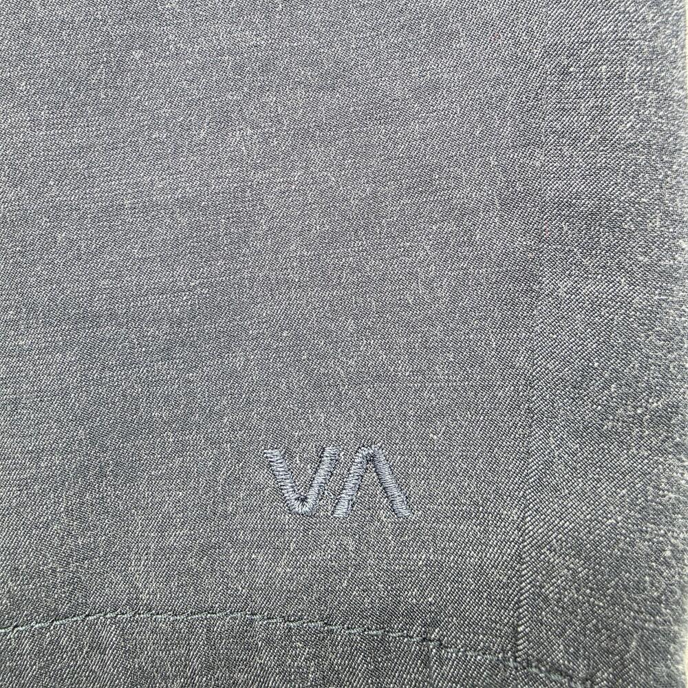 RVCA Swim Trunks Mens 32 Blue Dual Purpose Lined Pockets Back Pocket Quick Dry - Picture 2 of 8